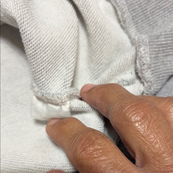 GUCCI PreOwned Gray Red Snake Hoodie & Some staining on collar & front Sz Large - Picture 6 of 16